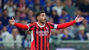 Theo Hernandez - Foto Lapresse - Ilpallonegonfiato