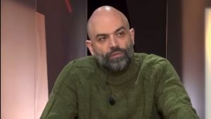 Roberto Saviano - Foto Instagram - Ilpallonegonfiato