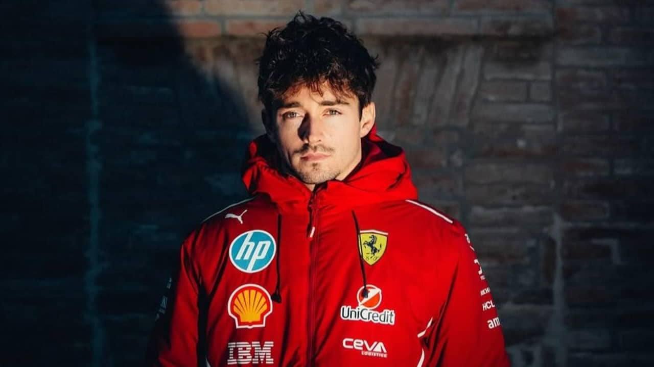 Charles Leclerc - Foto dal suo profilo Instagram - Ilpallonegonfiato.it