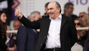 Il presidente della Fiorentina, Rocco Commisso.