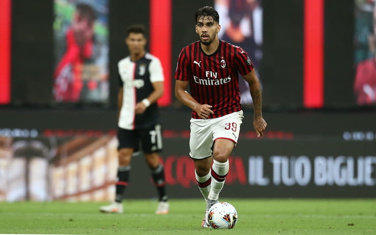Paquetà in campo con la maglia del Milan - Foto Lapresse - Ilpallonegonfiato