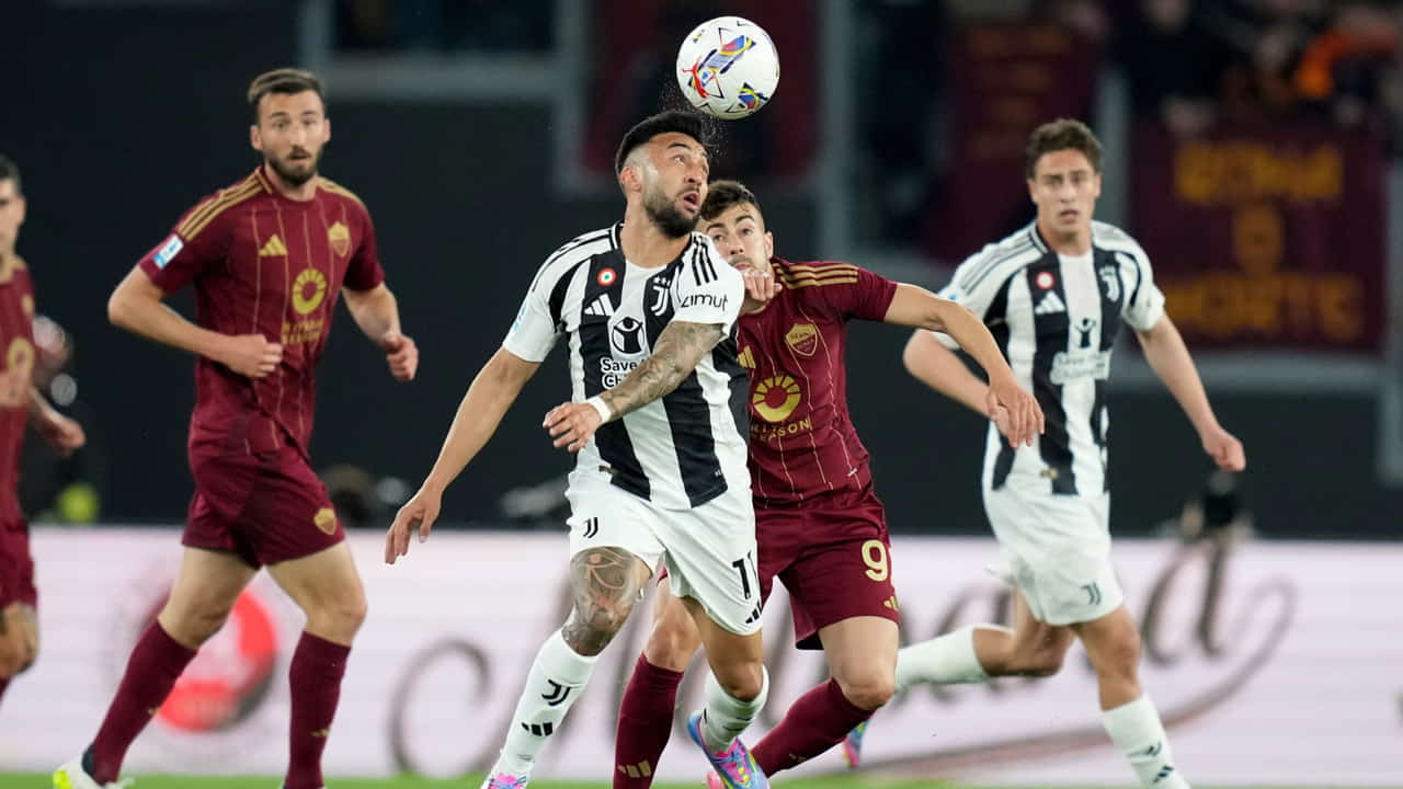 Roma vs Juventus - Foto Lapresse - Ilpallonegonfiato